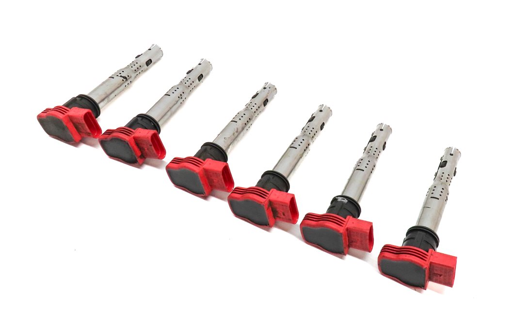 Thumbnail 1: 2005-2017 AUDI A4 S4 A5 S5 A6 S6 A7 A8 Q5 SQ5 Q7 R8 S8 IGNITION COIL SET 6
