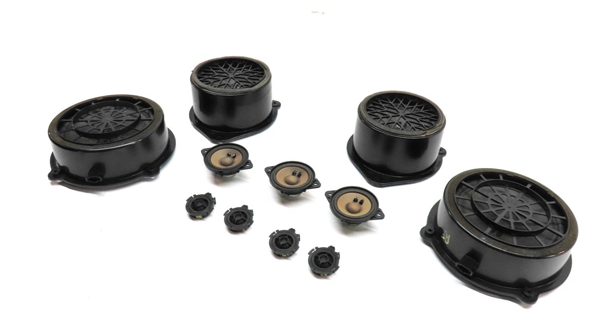 Thumbnail 1: 2015 AUDI Q7 (4L) RADIO STEREO AUDIO SOUND SYSTEM SPEAKER SET/11