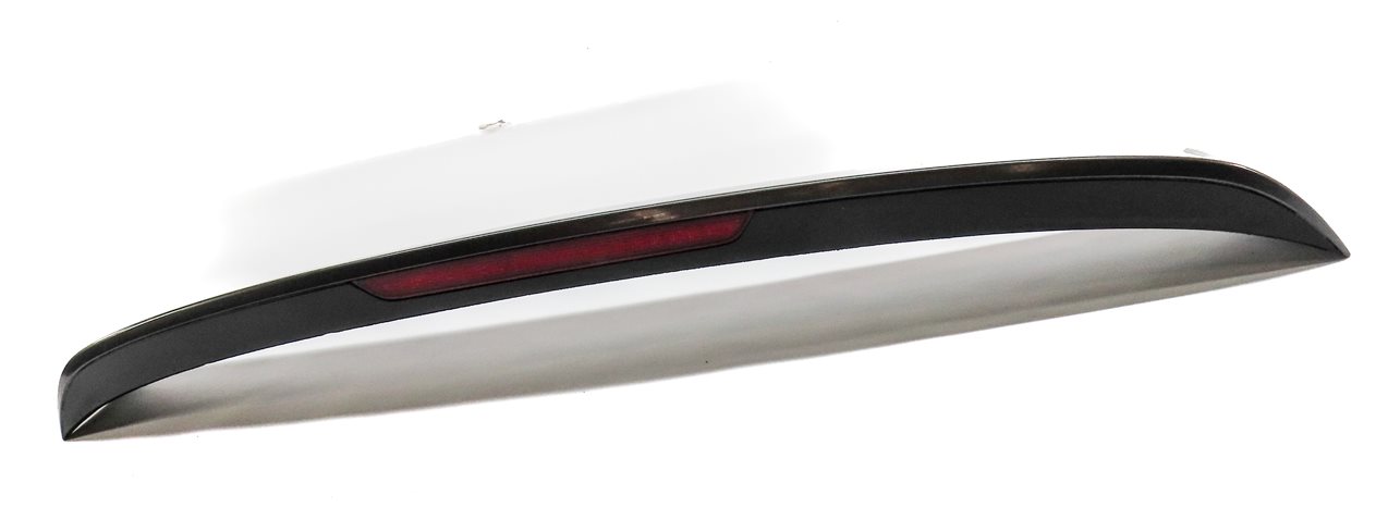 Thumbnail 2: 2007-2015 AUDI Q7 (4L) REAR SPOILER WING w/ 3rd THIRD BRAKE LIGHT LAMP (Gray)