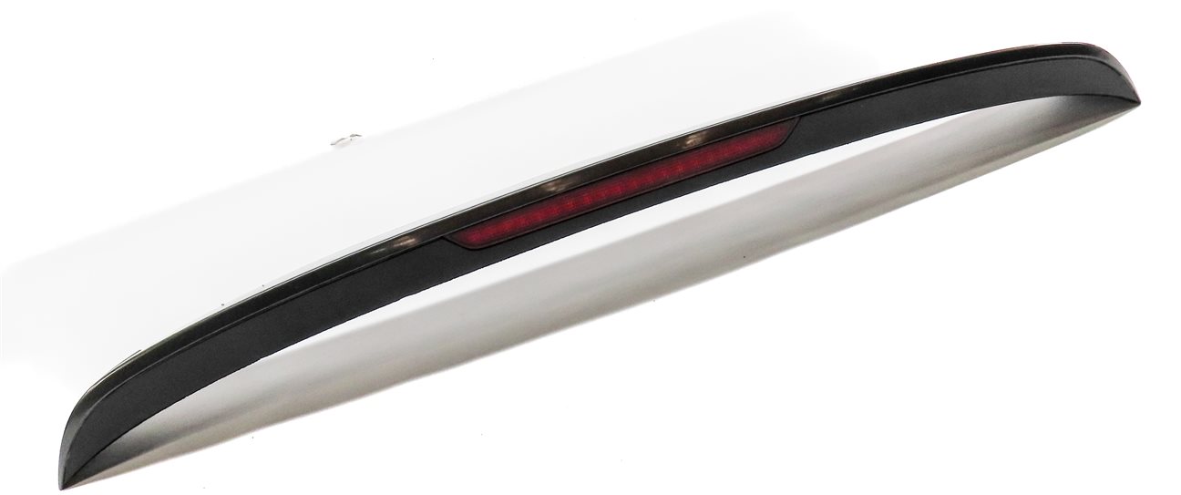 Thumbnail 3: 2007-2015 AUDI Q7 (4L) REAR SPOILER WING w/ 3rd THIRD BRAKE LIGHT LAMP (Gray)