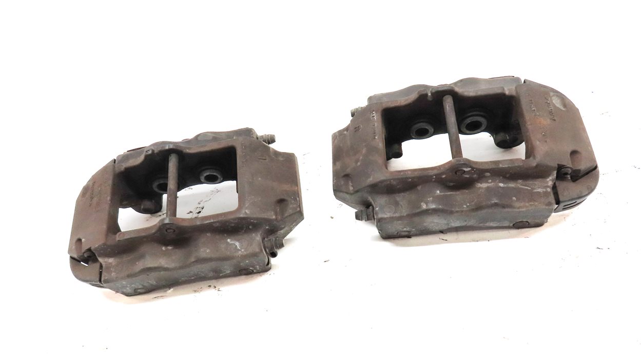 Thumbnail 2: 04-15 VW TOUAREG AUDI Q7 4L REAR LEFT & RIGHT ABS DISC BRAKE CALIPER SET2 BREMBO