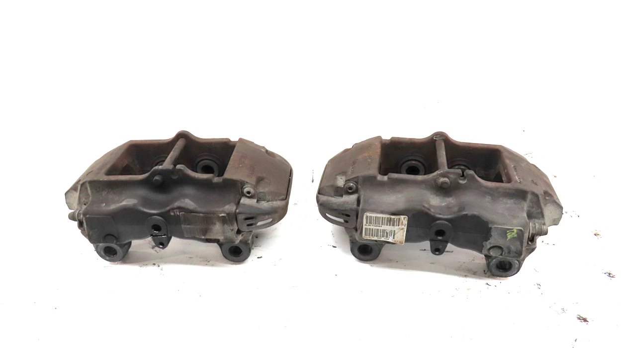 Thumbnail 4: 04-15 VW TOUAREG AUDI Q7 4L REAR LEFT & RIGHT ABS DISC BRAKE CALIPER SET2 BREMBO