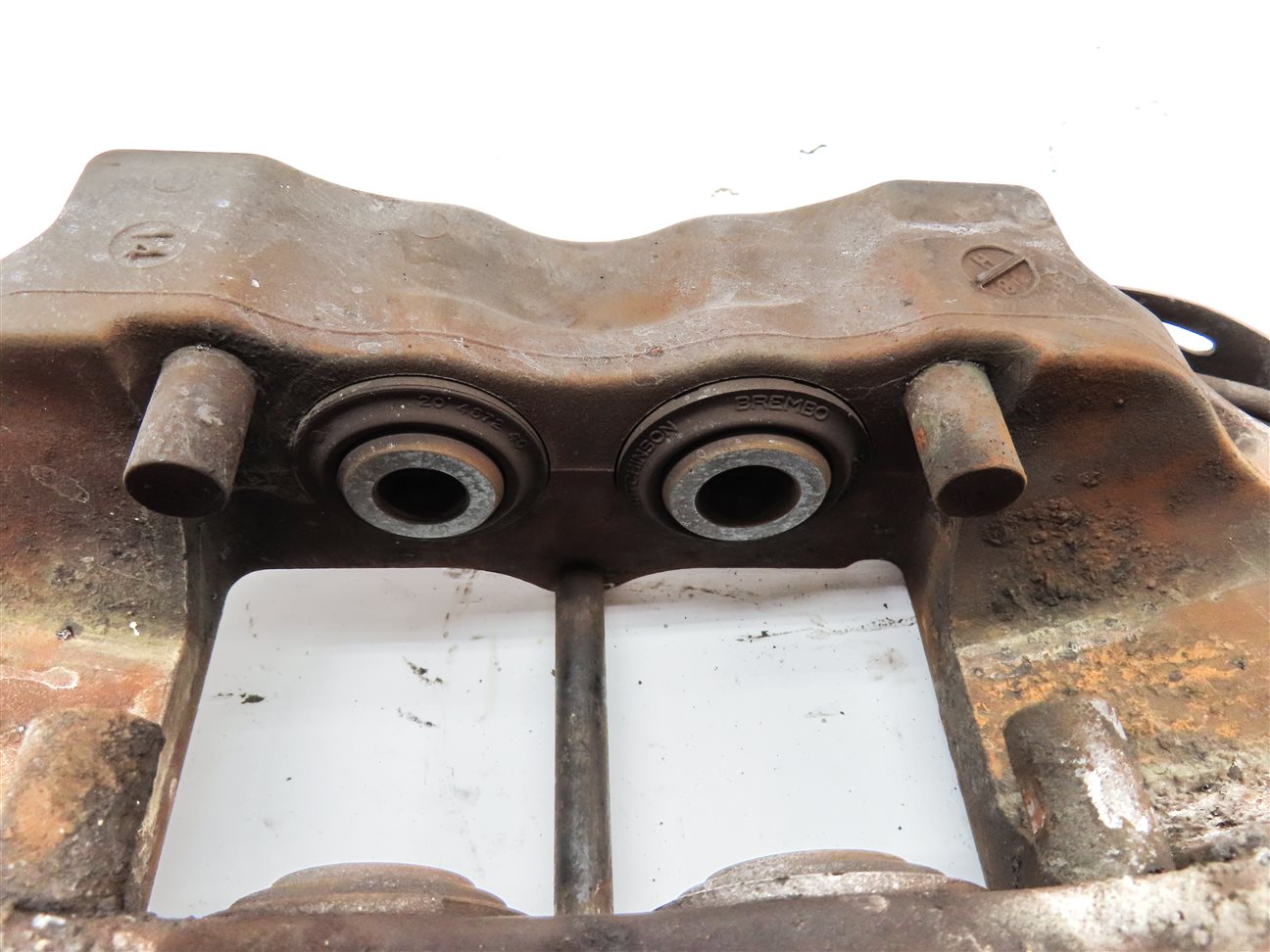 Thumbnail 7: 04-15 VW TOUAREG AUDI Q7 4L REAR LEFT & RIGHT ABS DISC BRAKE CALIPER SET2 BREMBO