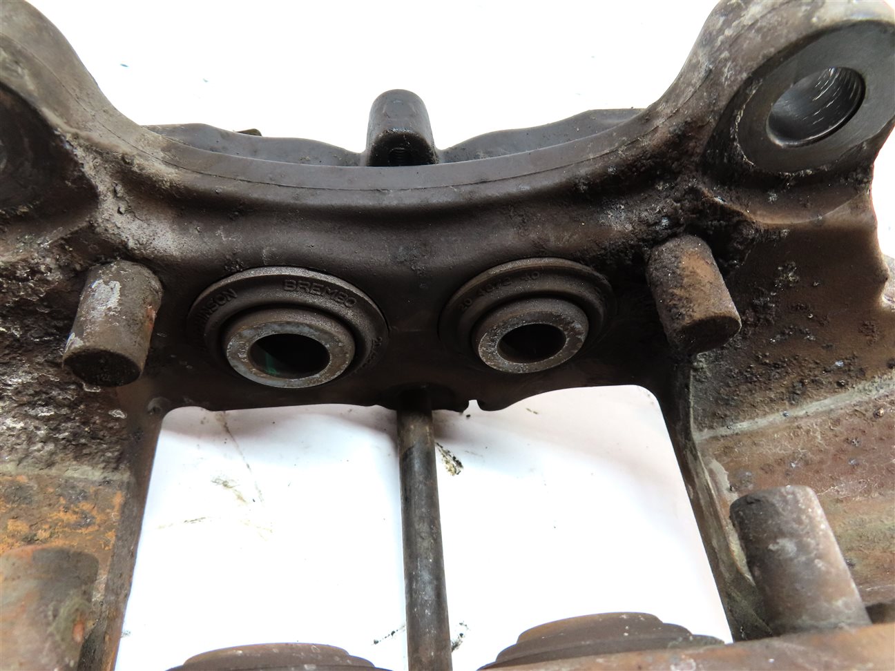 Thumbnail 8: 04-15 VW TOUAREG AUDI Q7 4L REAR LEFT & RIGHT ABS DISC BRAKE CALIPER SET2 BREMBO