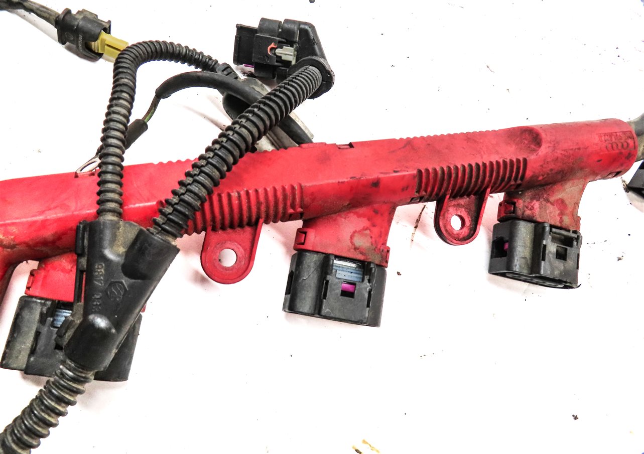 Thumbnail 8: 2015 AUDI Q7 (4L) 3.0L SUPER (CTWB) ENGINE MOTOR WIRE WIRING HARNESS LOOM