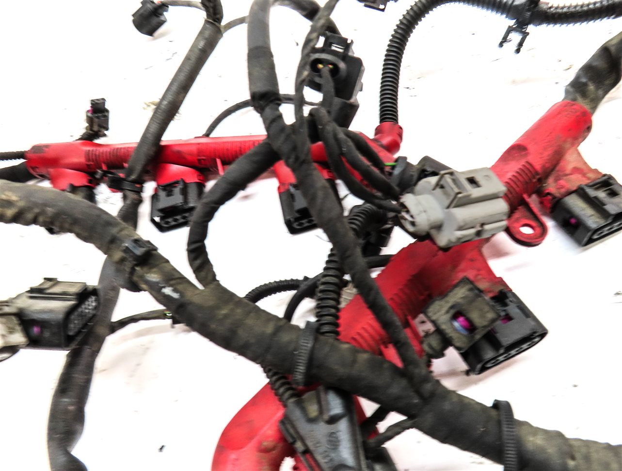 Thumbnail 9: 2015 AUDI Q7 (4L) 3.0L SUPER (CTWB) ENGINE MOTOR WIRE WIRING HARNESS LOOM