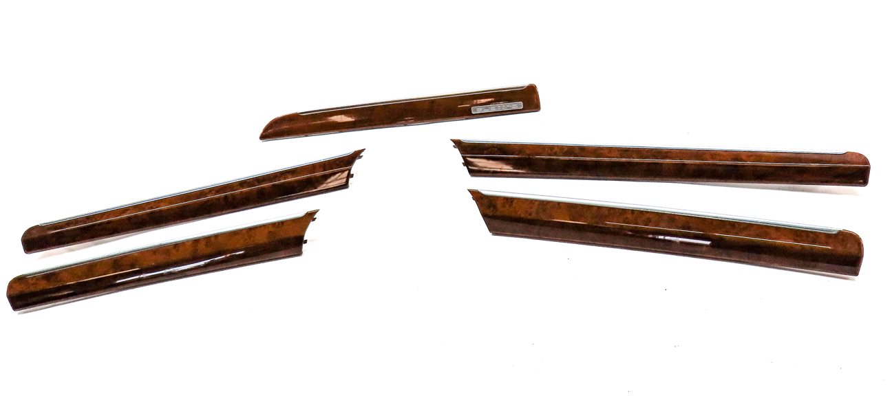 Thumbnail 2: 2015 AUDI Q7 (4L) INTERIOR FRONT/REAR LEFT/RIGHT DOOR DASH TRIM SET/ 5 (Walnut)