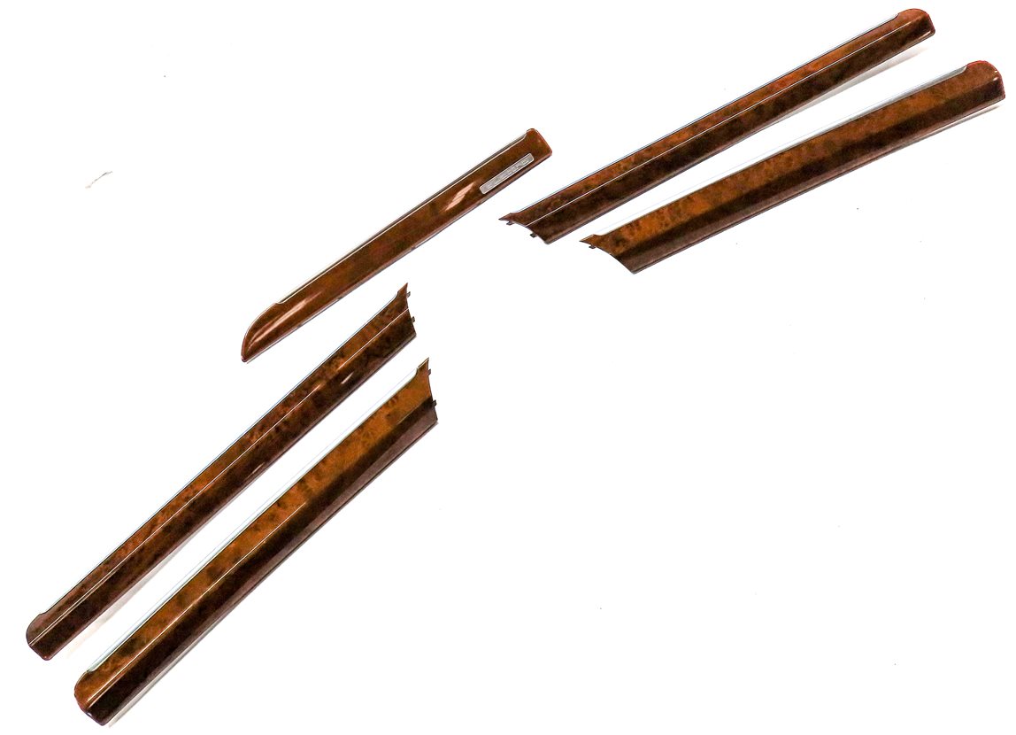 Thumbnail 3: 2015 AUDI Q7 (4L) INTERIOR FRONT/REAR LEFT/RIGHT DOOR DASH TRIM SET/ 5 (Walnut)