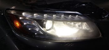 Thumbnail 2: 2010-2015 AUDI Q7 (4L) RIGHT PASSENGER XENON HID HEADLIGHT LIGHT LAMP (NON AFS)