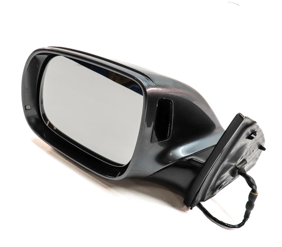 Thumbnail 5: 13-15 AUDI Q7 (4L) FRONT LEFT DRIVER HEATED BLIND SPOT DOOR MIRROR (Gray)