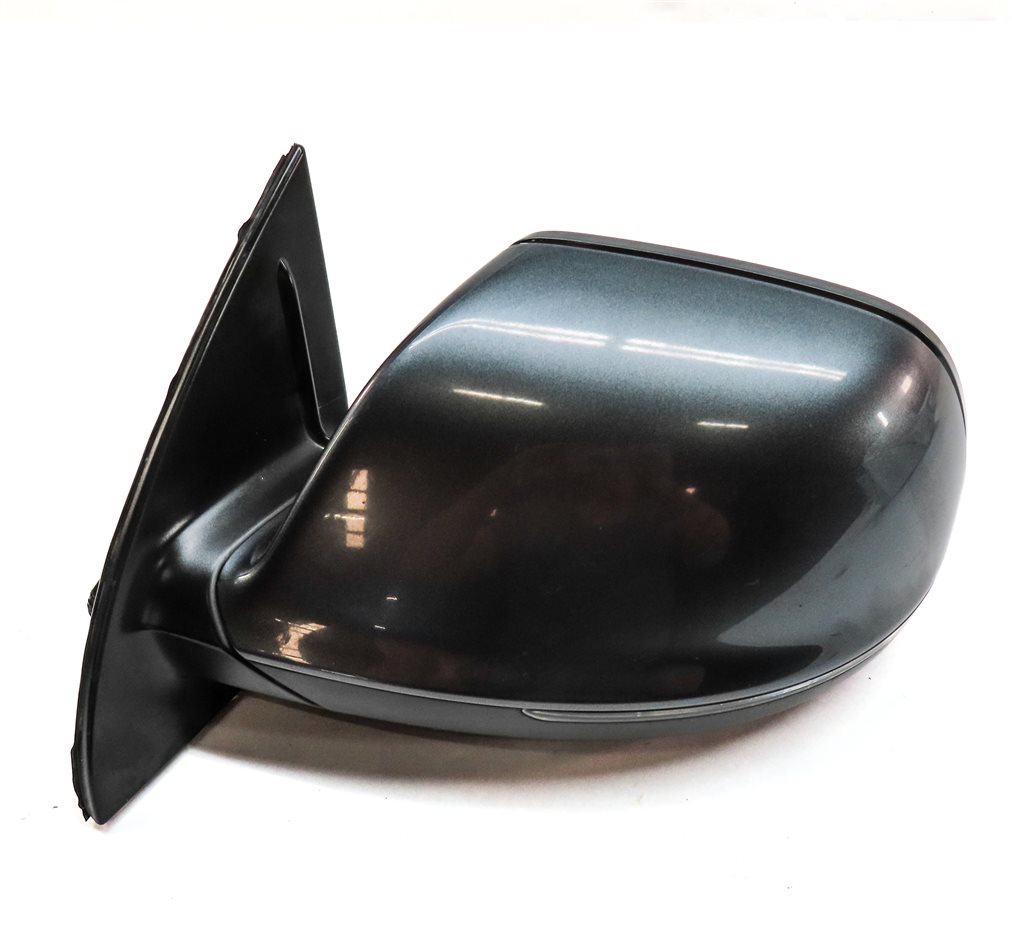 Thumbnail 7: 13-15 AUDI Q7 (4L) FRONT LEFT DRIVER HEATED BLIND SPOT DOOR MIRROR (Gray)