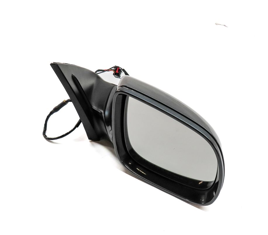 Thumbnail 1: 13-15 AUDI Q7 (4L) FRONT RIGHT PASSENGER HEATED BLIND SPOT DOOR MIRROR (Gray)