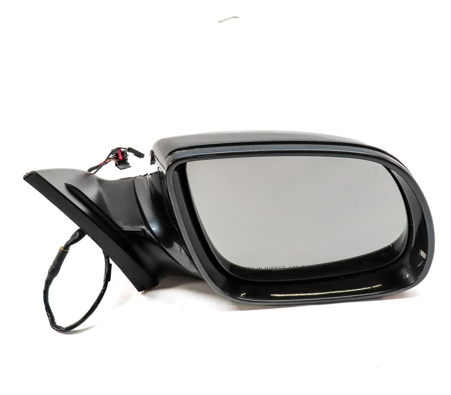 Thumbnail 3: 13-15 AUDI Q7 (4L) FRONT RIGHT PASSENGER HEATED BLIND SPOT DOOR MIRROR (Gray)