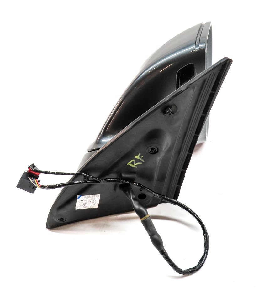 Thumbnail 5: 13-15 AUDI Q7 (4L) FRONT RIGHT PASSENGER HEATED BLIND SPOT DOOR MIRROR (Gray)