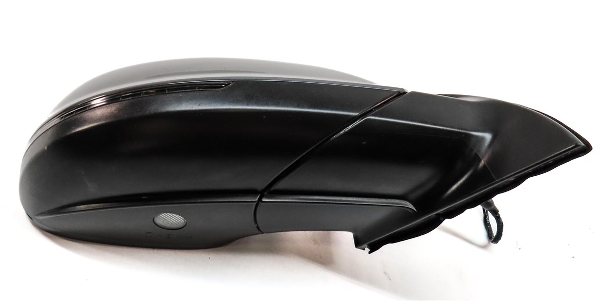 Thumbnail 7: 13-15 AUDI Q7 (4L) FRONT RIGHT PASSENGER HEATED BLIND SPOT DOOR MIRROR (Gray)