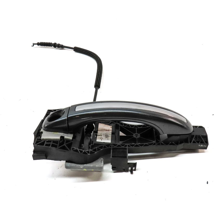 Thumbnail 2: 2007-2015 AUDI Q7 (4L) LEFT FRONT DRIVER EXTERIOR DOOR HANDLE (Gray)