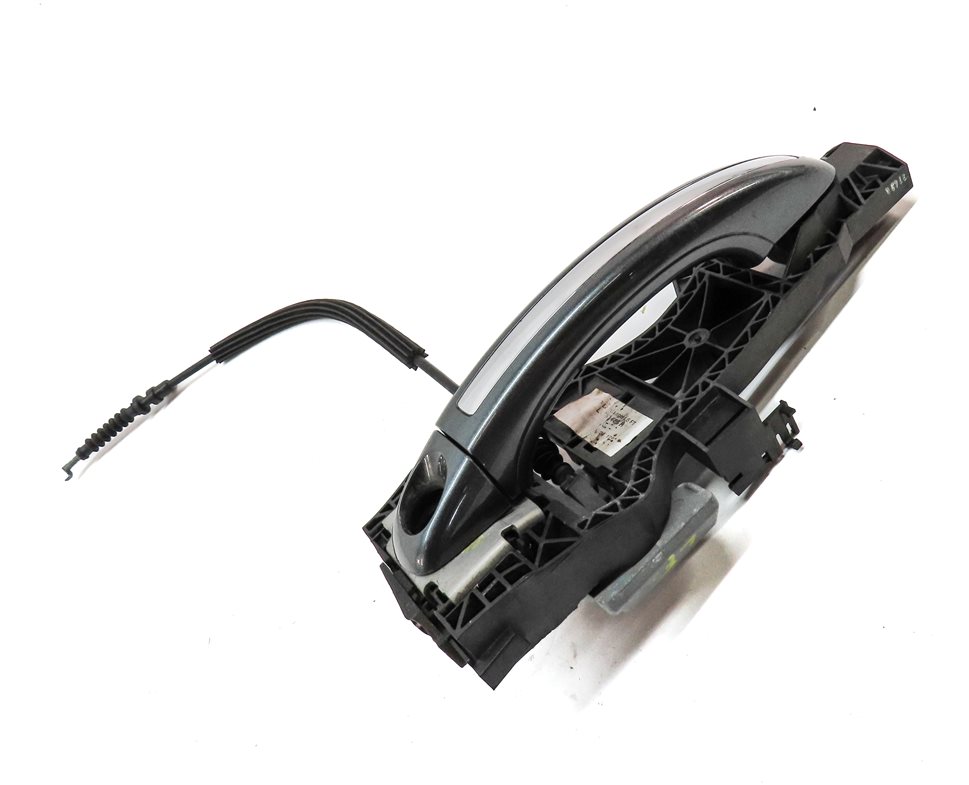 Thumbnail 3: 2007-2015 AUDI Q7 (4L) LEFT FRONT DRIVER EXTERIOR DOOR HANDLE (Gray)