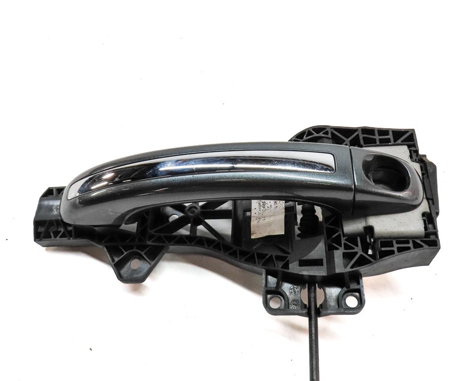 Thumbnail 4: 2007-2015 AUDI Q7 (4L) LEFT FRONT DRIVER EXTERIOR DOOR HANDLE (Gray)