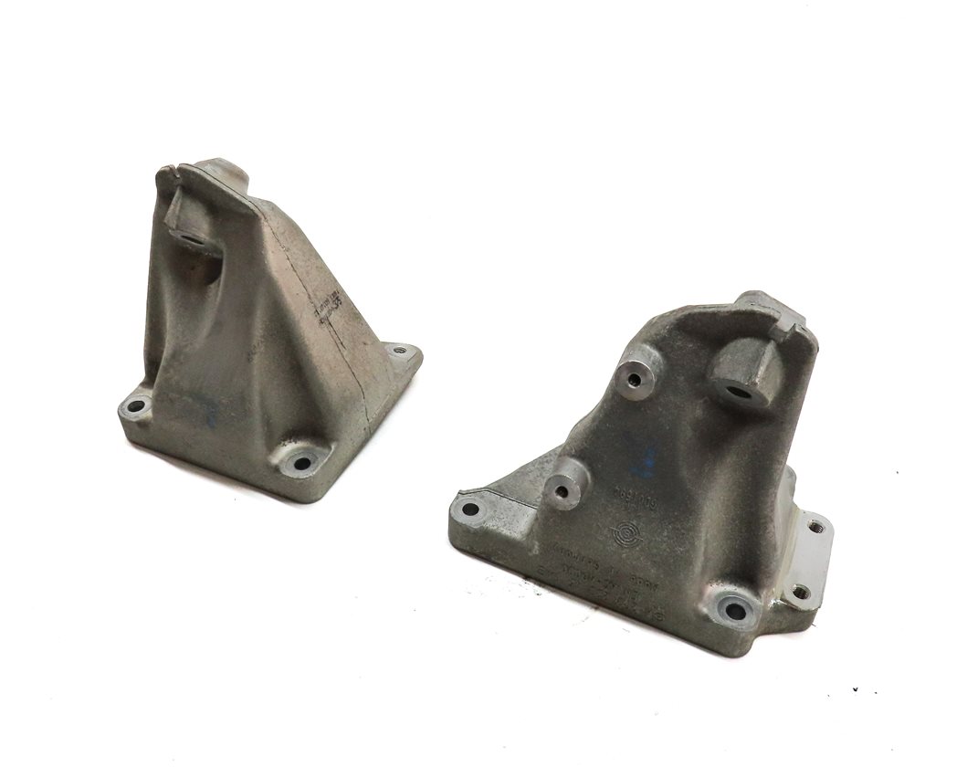 2010 MERCEDES S400 (W221) 3.5L HYBRID (M272) ENGINE MOTOR MOUNT BRACKET SET/2