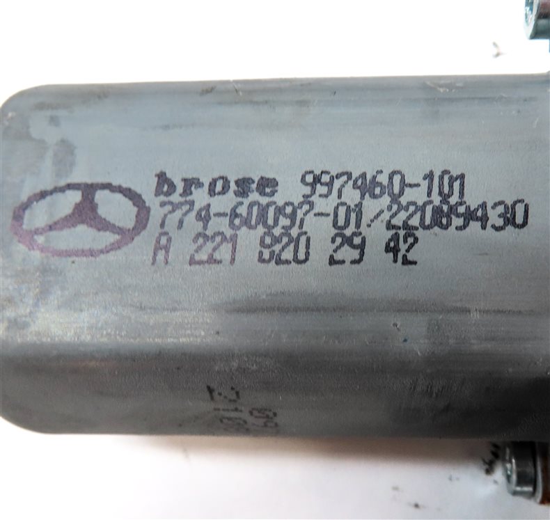 Thumbnail 7: 2007-2013 MERCEDES S350 S400 S450 S550 S600 (W221) LEFT REAR DOOR WINDOW MOTOR