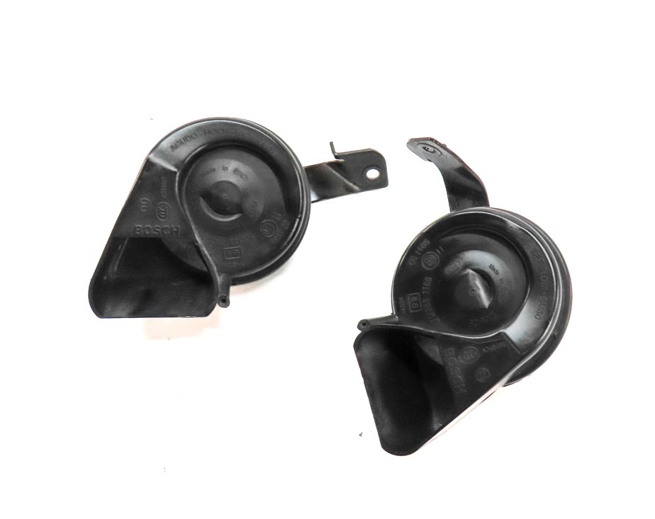 2007-2011 MERCEDES CL S CLASS C216 W221 FRONT HIGH LOW TONE NOTE HORN SET/2