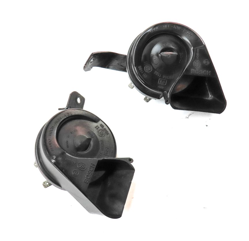 Thumbnail 3: 2007-2011 MERCEDES CL S CLASS C216 W221 FRONT HIGH LOW TONE NOTE HORN SET/2