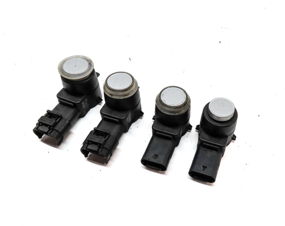 10 MERCEDES S400 W221 REAR PARK ASSIST PDC DISTANCE CONTROL SENSOR SET/4(Silver)
