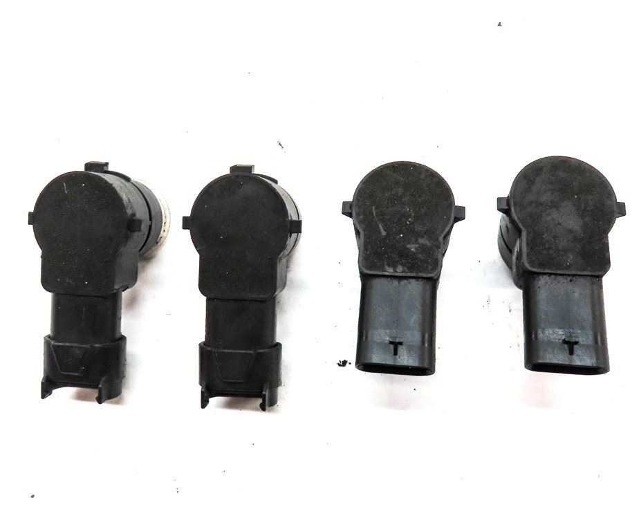 Thumbnail 4: 10 MERCEDES S400 W221 REAR PARK ASSIST PDC DISTANCE CONTROL SENSOR SET/4(Silver)