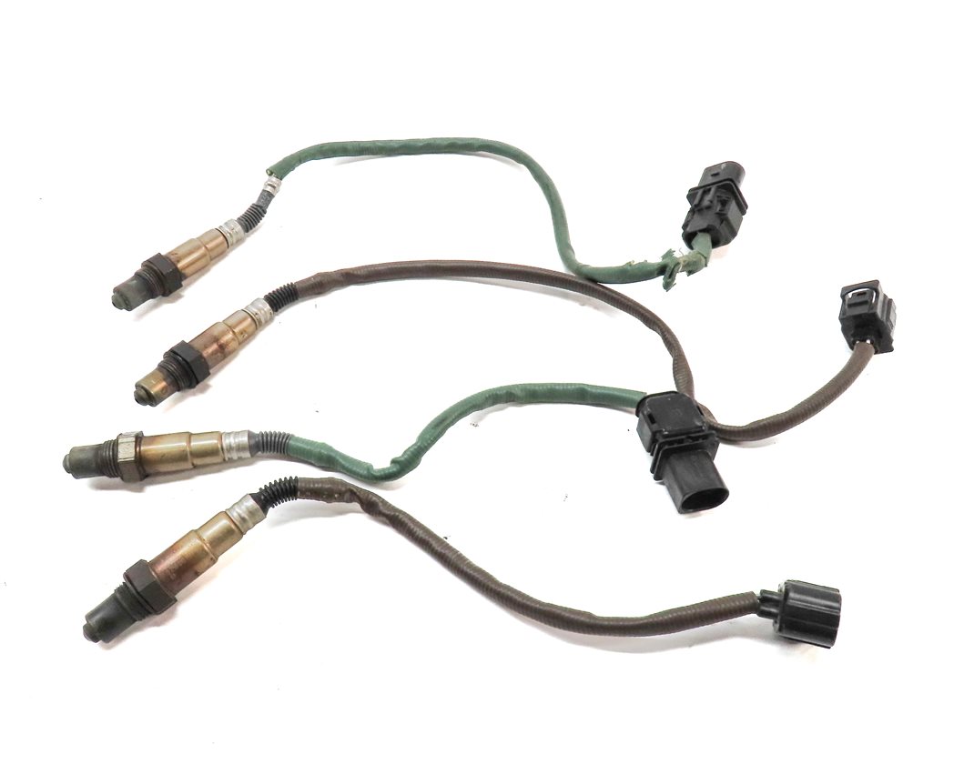 Thumbnail 2: 10 MERCEDES S400 W221 3.5L HYBRID M272 ENGINE OXYGEN O2 LAMBDA PROBE SENSOR SET