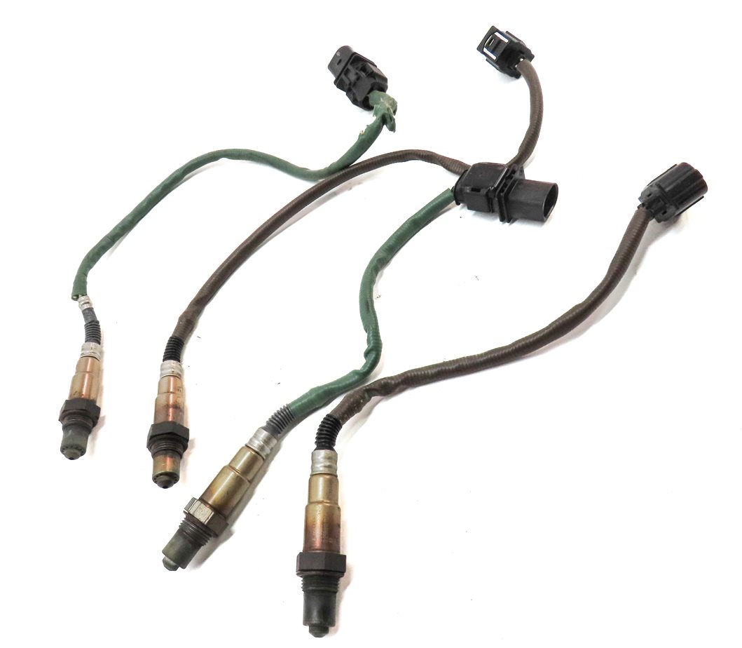 Thumbnail 3: 10 MERCEDES S400 W221 3.5L HYBRID M272 ENGINE OXYGEN O2 LAMBDA PROBE SENSOR SET
