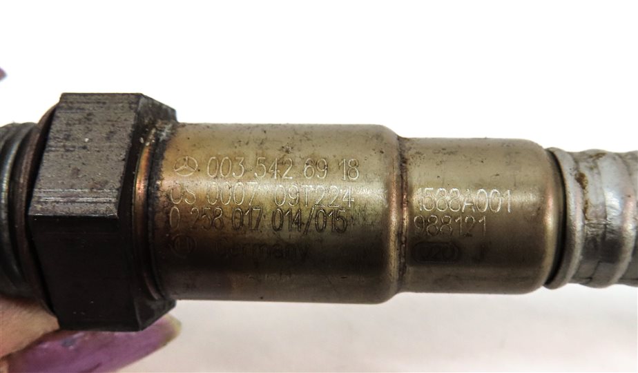 Thumbnail 5: 10 MERCEDES S400 W221 3.5L HYBRID M272 ENGINE OXYGEN O2 LAMBDA PROBE SENSOR SET