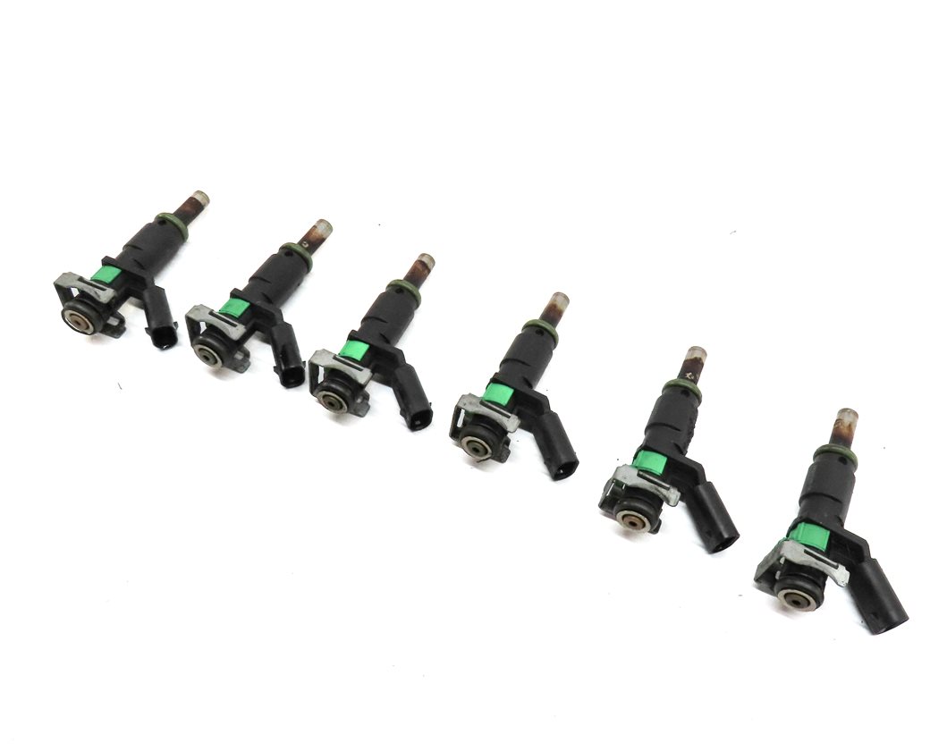 10-13 MERCEDES C300 C350 E350 GLK S400 (W204 W211 W221 X204) FUEL INJECTOR SET 6