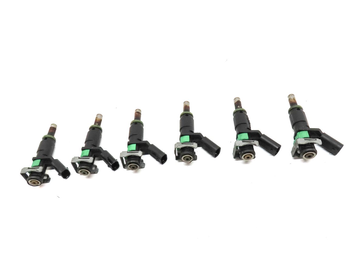 Thumbnail 2: 10-13 MERCEDES C300 C350 E350 GLK S400 (W204 W211 W221 X204) FUEL INJECTOR SET 6