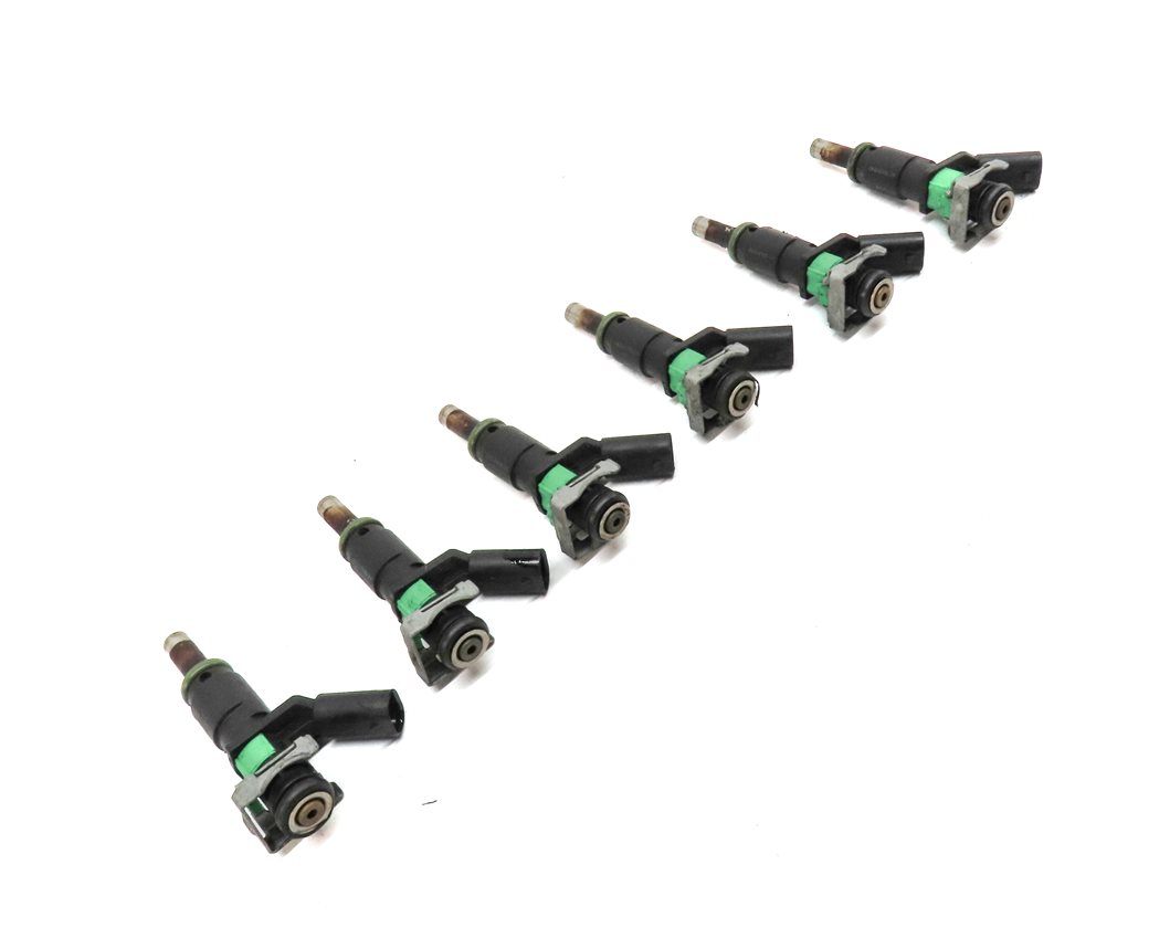Thumbnail 3: 10-13 MERCEDES C300 C350 E350 GLK S400 (W204 W211 W221 X204) FUEL INJECTOR SET 6