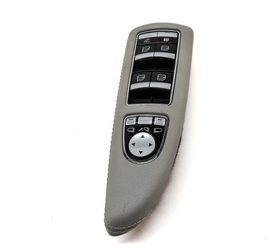 Thumbnail 4: 10 MERCEDES S400 (W221) FRONT LEFT DRIVER MASTER PFOLD TRUNK TRIM WINDOW  SWITCH