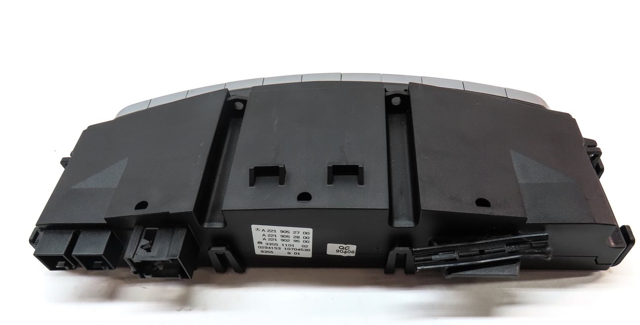 Thumbnail 6: 07-11 MERCEDES S-CLASS (W221) FRONT HEATER A/C TEMPERATURE CLIMATE CONTROL PANEL
