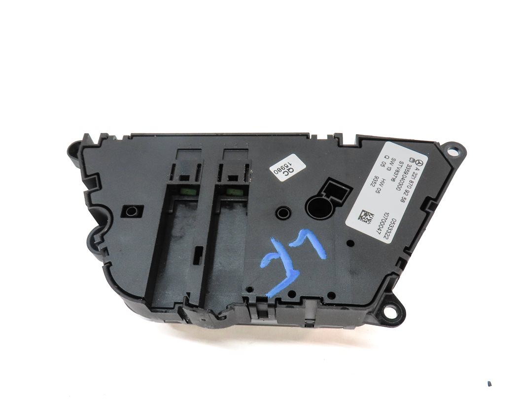 Thumbnail 5: 07-14 MERCEDES CL-CLASS S-CLASS W216 W221 FRONT LEFT DRIVER SEAT CONTROL SWITCH