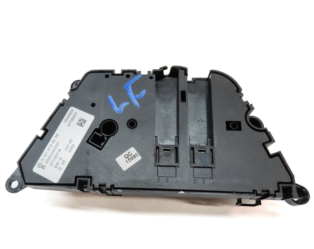 Thumbnail 6: 07-14 MERCEDES CL-CLASS S-CLASS W216 W221 FRONT LEFT DRIVER SEAT CONTROL SWITCH