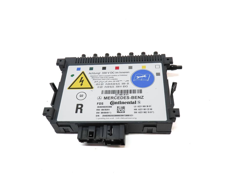 Thumbnail 2: 2010 MERCEDES S400 (W221) FRONT RIGHT PASSENGER SEAT MASSAGE CONTROL MODULE