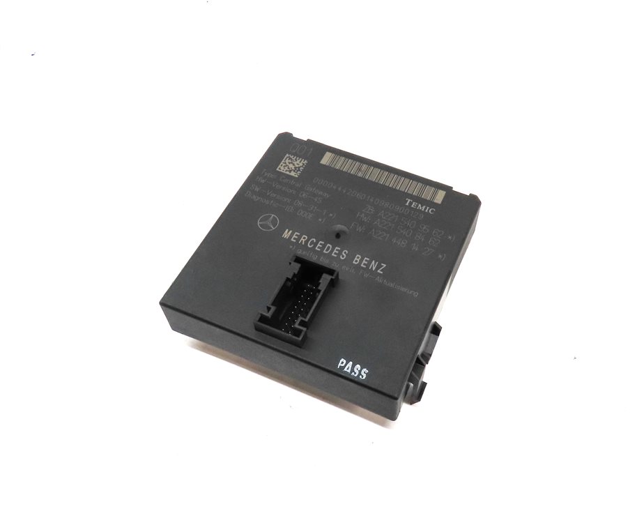 2010-2014 MERCEDES BENZ CL S CLASS (C216 W221) CENTRAL GATEWAY CONTROL MODULE