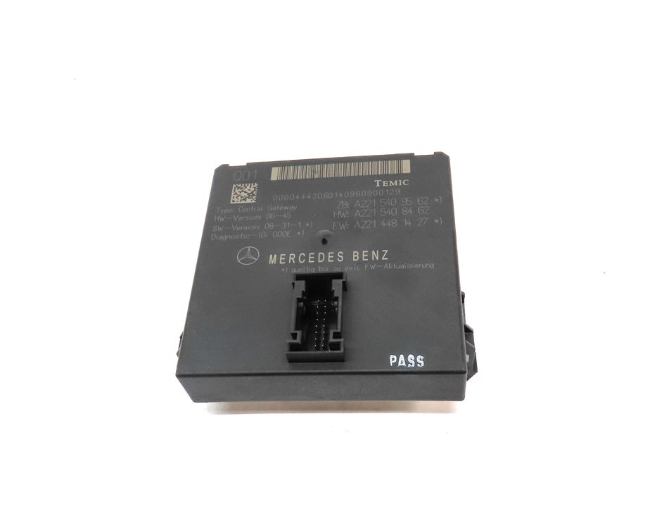 Thumbnail 2: 2010-2014 MERCEDES BENZ CL S CLASS (C216 W221) CENTRAL GATEWAY CONTROL MODULE