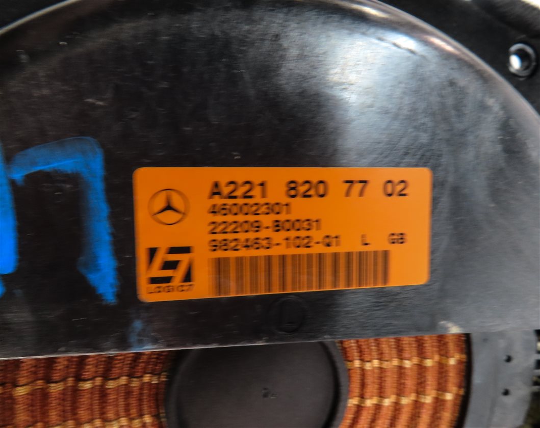 Thumbnail 11: 2010 MERCEDES S400 (W221) RADIO STEREO AUDIO SOUND SYSTEM SPEAKER SUBWOOFER SET