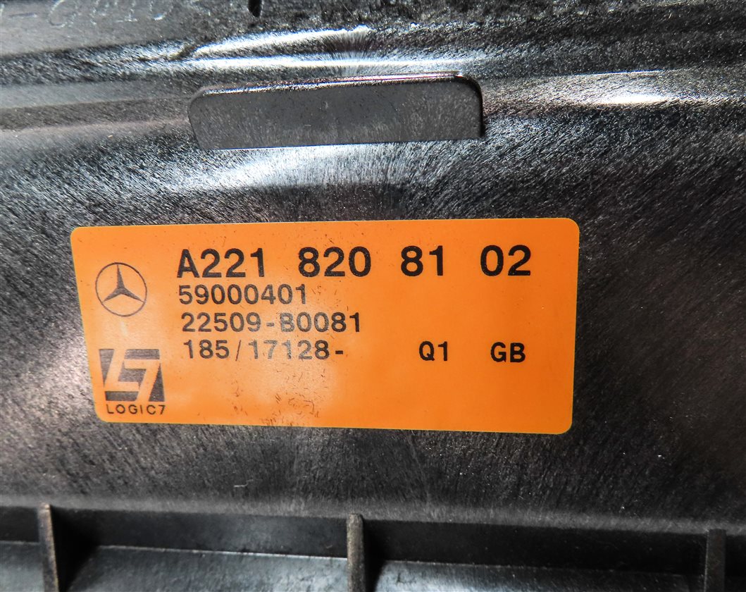 Thumbnail 12: 2010 MERCEDES S400 (W221) RADIO STEREO AUDIO SOUND SYSTEM SPEAKER SUBWOOFER SET