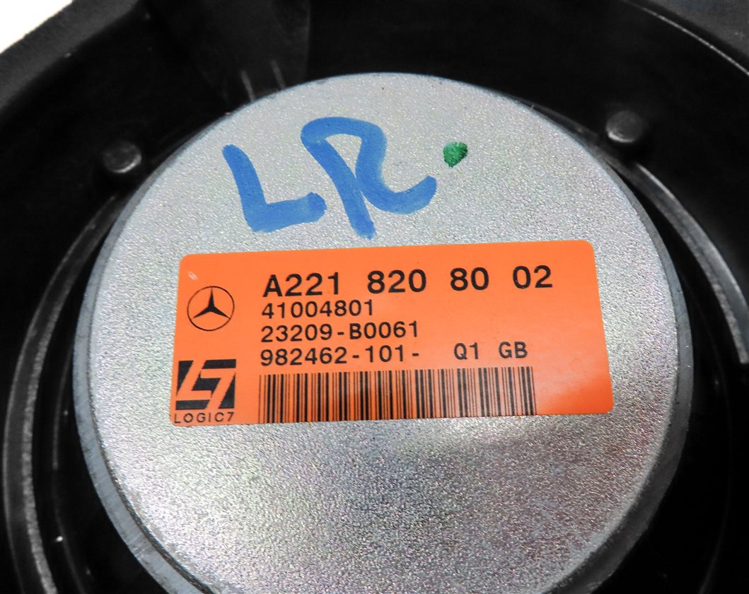 Thumbnail 13: 2010 MERCEDES S400 (W221) RADIO STEREO AUDIO SOUND SYSTEM SPEAKER SUBWOOFER SET