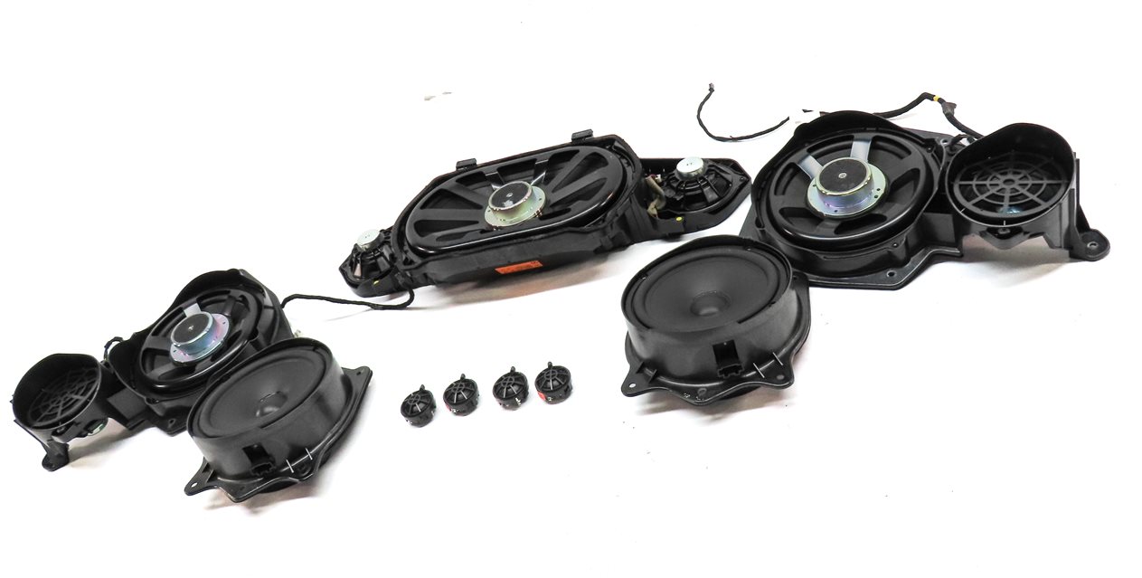 Thumbnail 2: 2010 MERCEDES S400 (W221) RADIO STEREO AUDIO SOUND SYSTEM SPEAKER SUBWOOFER SET