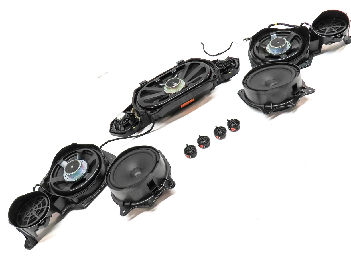 Thumbnail 3: 2010 MERCEDES S400 (W221) RADIO STEREO AUDIO SOUND SYSTEM SPEAKER SUBWOOFER SET