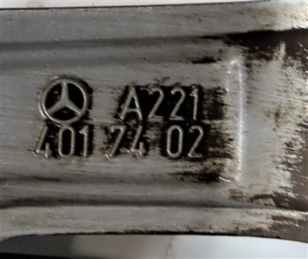 Thumbnail 4: 2010 MERCEDES BENZ S400 S450 (W221) 18x8.5 - 14 SPOKE ALUMINUM ALLOY WHEEL RIM