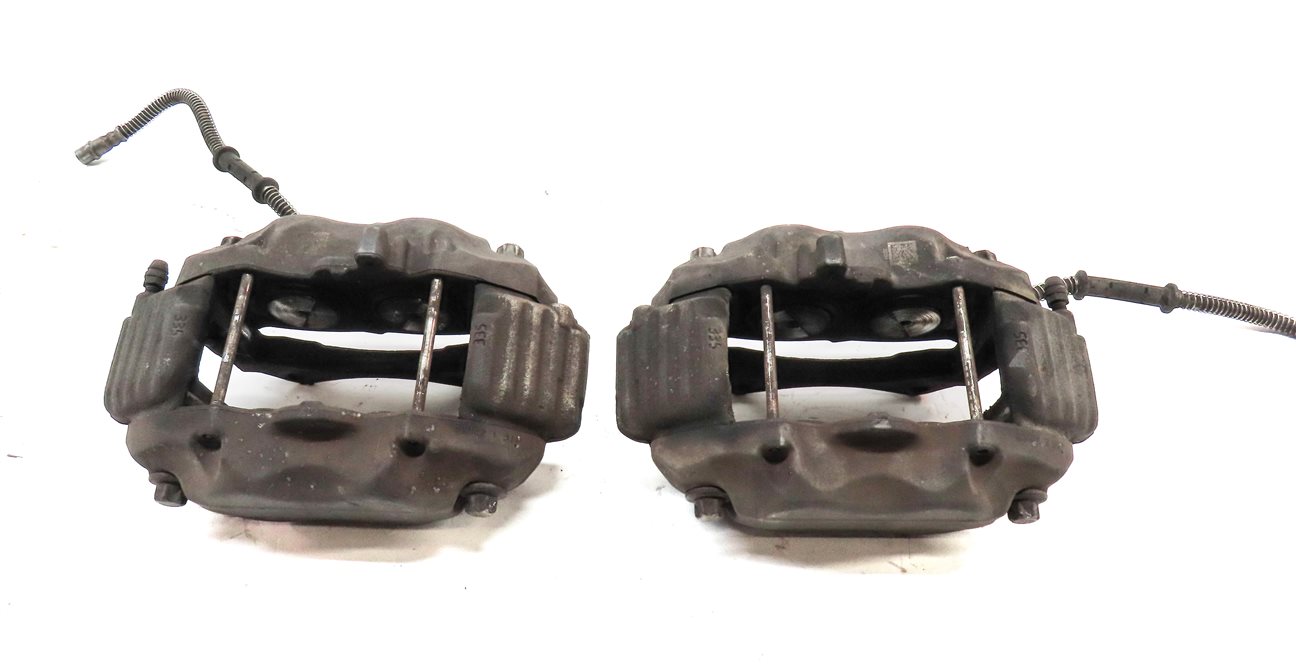 Thumbnail 2: 2007-2013 MERCEDES CL550 S400 S550 (C216 W221) FRONT BRAKE CALIPER SET (BREMBO)