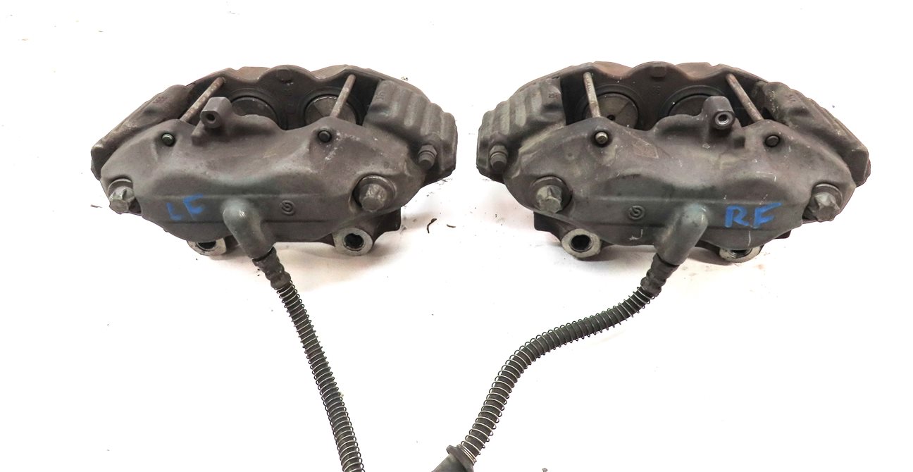 Thumbnail 4: 2007-2013 MERCEDES CL550 S400 S550 (C216 W221) FRONT BRAKE CALIPER SET (BREMBO)