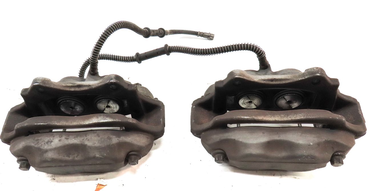 Thumbnail 5: 2007-2013 MERCEDES CL550 S400 S550 (C216 W221) FRONT BRAKE CALIPER SET (BREMBO)